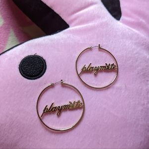playboy playmate earrings 🐰